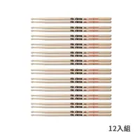 在飛比找PChome24h購物優惠-VIC FIRTH 7A 原木鼓棒 美國製 12雙超值組