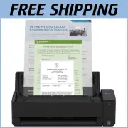 High-Speed iX1300 Wireless Color Scanner with Auto Feeder for Documents & Photos