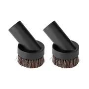 Bristle Vacuum Brush Round Brush Vacuum Attachment Universal Vacuum Dust Brush for Most Vacuum Clea