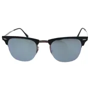 Ray Ban Ray Ban RB 8056 176/30 Light Ray - Black Brown/Silver by Ray Ban for Unisex - 51-22-140 mm Sunglasses
