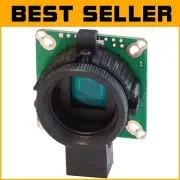 Versatile Raspberry Pi 12.3MP Camera with Adjustable C-CS Mount & Tripod Support