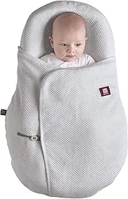 Red Castle Cocoonacover™ - Fleur de Coton ® Lightweight 1.0 Tog - Grey Dreamy Cloud