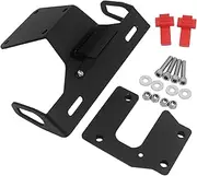 License Plate Holder LED Light Tail Tidy Fender Eliminator Compatible With KAWASAKI Z900 2017 2018 2019 2020 Motorcycle Aluminum(Black)