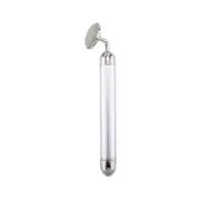 Supperstore Electric Roller Massage Stick Waterproof Facial Massage Instrument Face Beauty Device Body Beauty Stick-Silver