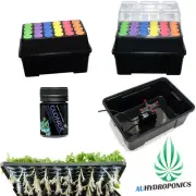 AUTOMATIC CLONE STATION 24 CELL CLONING SYSTEM ROOT SPRAYER W/ CLONEX GEL 50ml