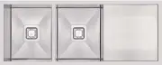 Abey Lugano Double Bowl Undermount Sink ST340DU