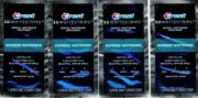 N O BOX Crest 3D Whitestrips 1 Hour Express Whitening Kit White Strips 4 Pouches