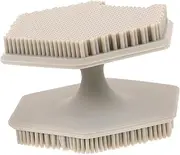 MOTHNUR Gentle Exfoliation Face Brush Silicone Facial Washer Double Sided Brush for Skin