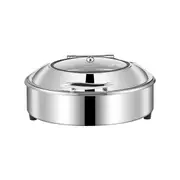SOGA Stainless Steel Round Chafing Dish Tray Buffet Cater Food Warmer Chafer with Top Lid