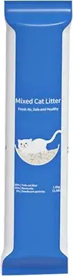 Clumping Cat Litter,1 Pack | Strong 3 in 1 Mixed Cat Litter, Superior Odor 3.5LB