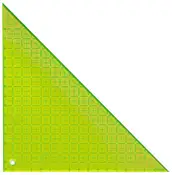 Quilting Patchwork Sewing Template 8'' 90Deg Triangle Matildas Own