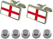 [Select Gifts] Shirt Dress Studs England St George’s Cross Flag Cufflinks