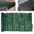 Artificial Ivy Leaves Privacy Fence Roll With Mesh Backing Home Yard Wall Decor