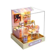 Magic DIY Mini Wooden Dollhouse – Handmade Assembly Building Room Kit