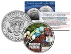 AMERICAN PHAROAH 2015 Triple Crown Winner JFK Half Dollar Coin - RARE TEST ISSUE