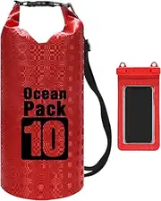 [Generic] Dry Bag - Waterproof Bags for Swimming,Roll Top Lightweight Storage Backpack for Camping Commuting Shopping Outdoor