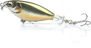 ABS Floating Fishing Lure Size S/M 7.5cm/9.0cm 6.2g/11g in 5 Colors for Realistic Action