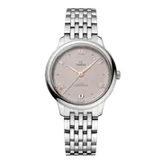 Omega De Ville 34 Prestige Chronometer Stainless Steel Grey Dial 434.10.34.20.02.002