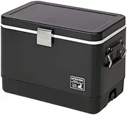 Captain Stag UE-75 / UE-81 Cooler Box, Steel Foam Cooler, Capacity 6.6 gal (25 L) / 13.2 gal (51 L), Drain Plug Included, CS Black Label