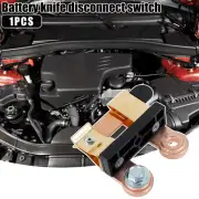 Blade Battery Disconnect Switch 12/24V Copper Battery Side Post Shut Off Switch-
