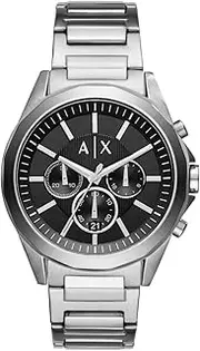 A|X Armani Exchange Chronograph Watch for Men with Stainless Steel, Silicone or Leather Band