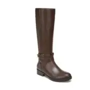 Naturalizer Garrison Knee High Riding Boots Chocolate Brown Equestrian 8M NWB