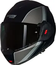 Nolan N120-1 Verniciatura Speciale 341, modular helmet , color: Black/Dark Grey/Grey , size: S