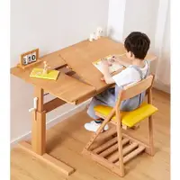在飛比找樂天市場購物網優惠-【免運】環保材質 可升降兒童書桌 帶收納 兒童學習桌 書桌 
