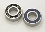 Two 6203-2RS (One Side Sealed ball) Bearing Set