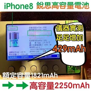 不高包退➡️iPhone11 6 5S 7 8 Plus iPhoneX XS Max XR SE2代 銳思高容量電池