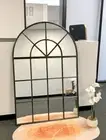Arch metal French Hampton Provincial Coastal Style Wall Mirror 150CM X 100CM