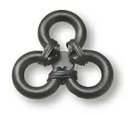 1-15/16" Wired Knob Flat Black