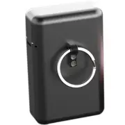 Car Key Case RFID Anti-Theft Signal Blocker Keyless Entry Shield Pouch W/Ring (for: Renault)