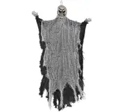 Halloween Medium Black Reaper Hanging Prop Decoration
