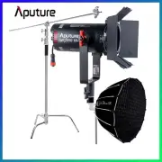 Aputure LS 60d LED Video Light 60W 5600k Daylight +Light Dome SE+ C Stand Bag