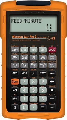 4088 Machinist Calc Pro 2 Advanced Machining Calculator | Speeds and Feeds, DOC,