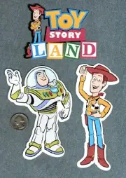 Toy Story Title Die Cut w/ Woody & Buzz Lightyear- Printed Die Cuts, 3 pcs #3