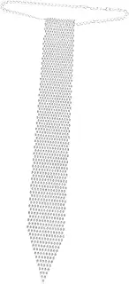 [WOFASHPURET] Rhinestone Tie Necklace Blue Tie Men's Tie Rhinestone Necktie for Men Woman Tie Daily Party Jewelry Matte Dress Novelty Bow Ties ' Tie Vintage Decor Neck Tie Dense Drill Black