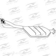 Redback Cat Conv Bolt On to suit BMW 318I E36 Cat - C7928