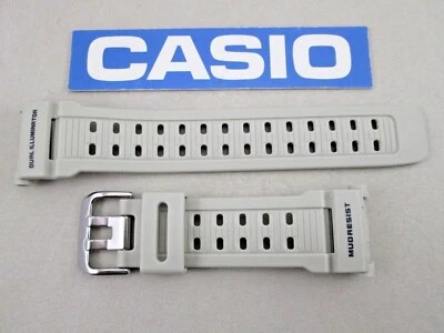 Genuine Casio G-Shock Mudman G-9000 G9000 G-9000-8 tan resin watch band strap