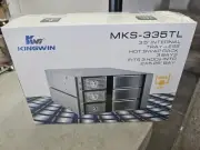 Kingwin MKS-335TL 12Gb/s SAS / SATA 3-in-2 Trayless Hard Drive Bay