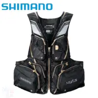 在飛比找蝦皮商城優惠-《SHIMANO》VF-121T 黑色釣魚救生背心 中壢鴻海