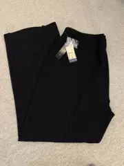 Pendleton NWT $129 Classic Size 16 Women’s Wide Black Dress Slacks Pants