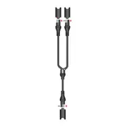 OPTIMATE Y splitter without fuse, SAE plug