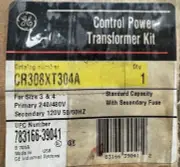 GE CR308XT304A CONTROL POWER TRANSFORMER KIT 240/480, 120V SIZE 3&4 BRAND NEW