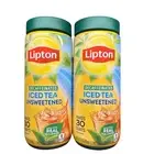 Lipton Decaffeinated Unsweetened Iced Tea Mix 2 Jars 30 Quarts Exp 04/25