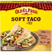 Old El Paso Soft Taco Dinner Kit Mexican Style 405g
