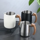 600/900ml Milk Frothing Pitcher With Scale Milk Jar Latte Art Cup Mocha