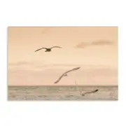 Artey | Sunset Flocks - Stretched Canvas - Stretched Canvas - 110 x 165cm