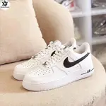 正品NIKE AIR FORCE 1 '07 AN20 白黑 皮革 休閒 男女鞋 運動鞋 CJ0952-100